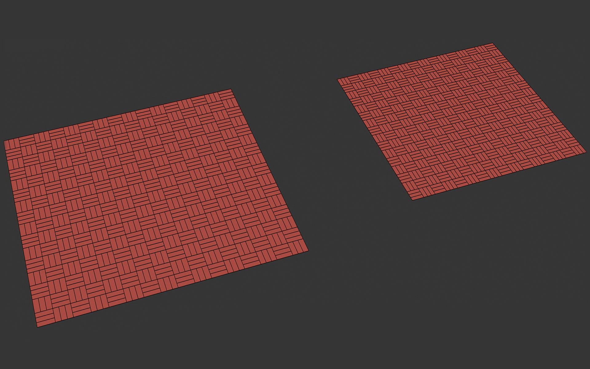 Parquet - Laminate - Wooden floor 3 in 1 Low-poly 3D model_17