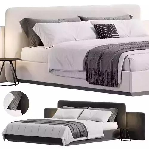 Amanda Bed 3D model