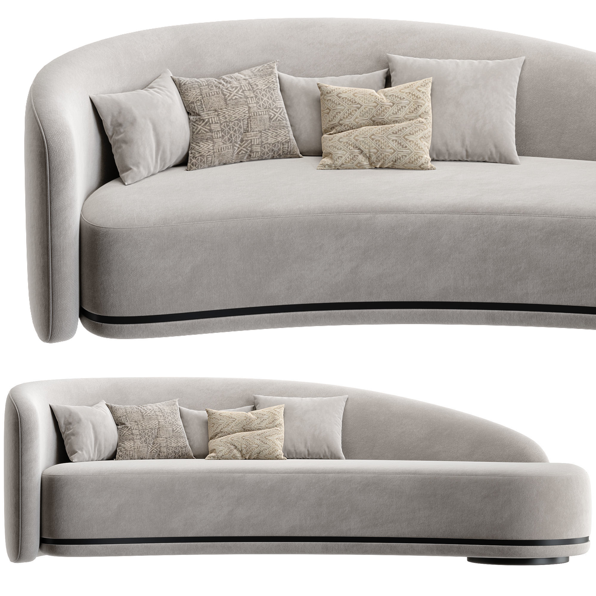 Mouna Sofas 3D model_4