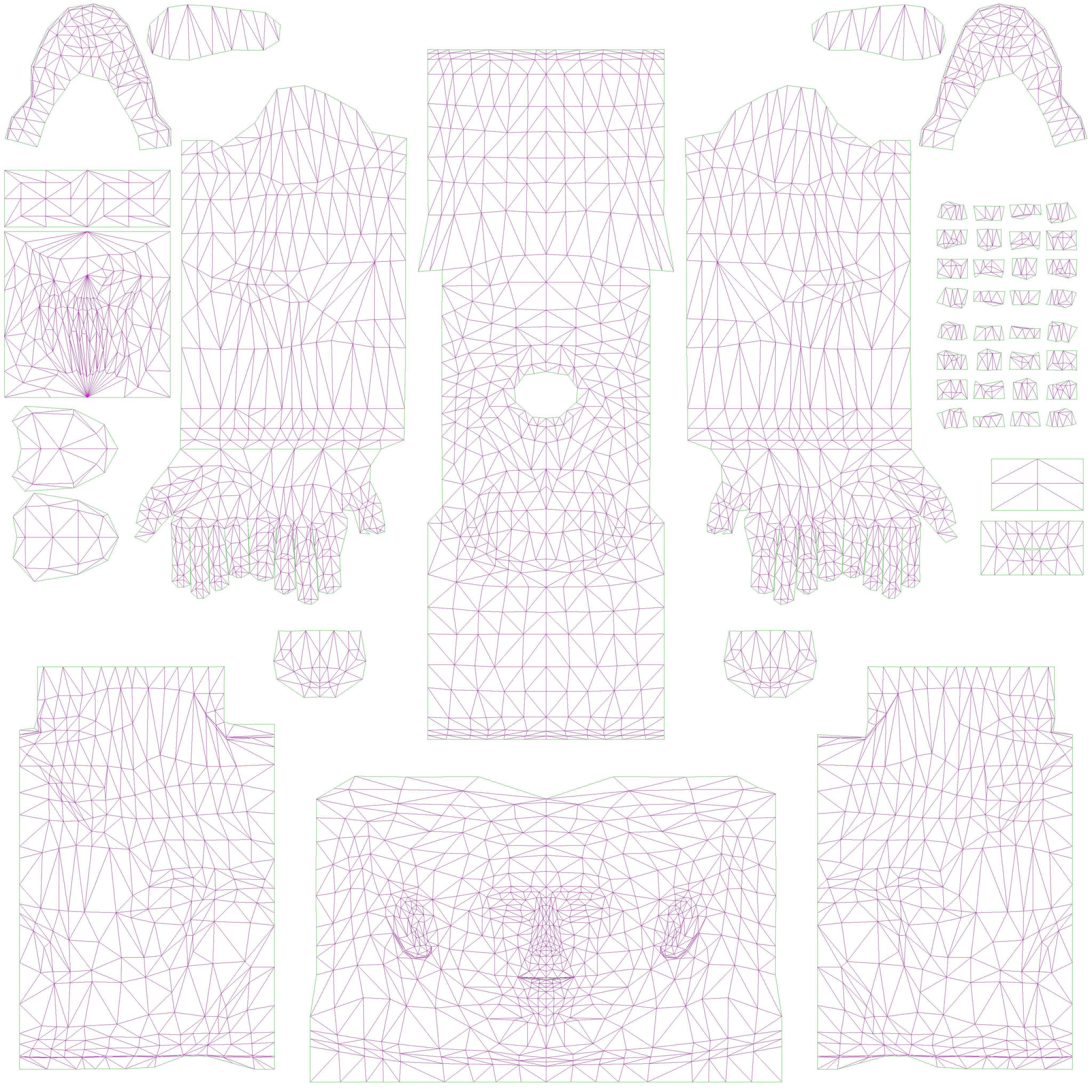 Woman 9 With 52 Animations 32 Morphs Low-poly 3D model_21