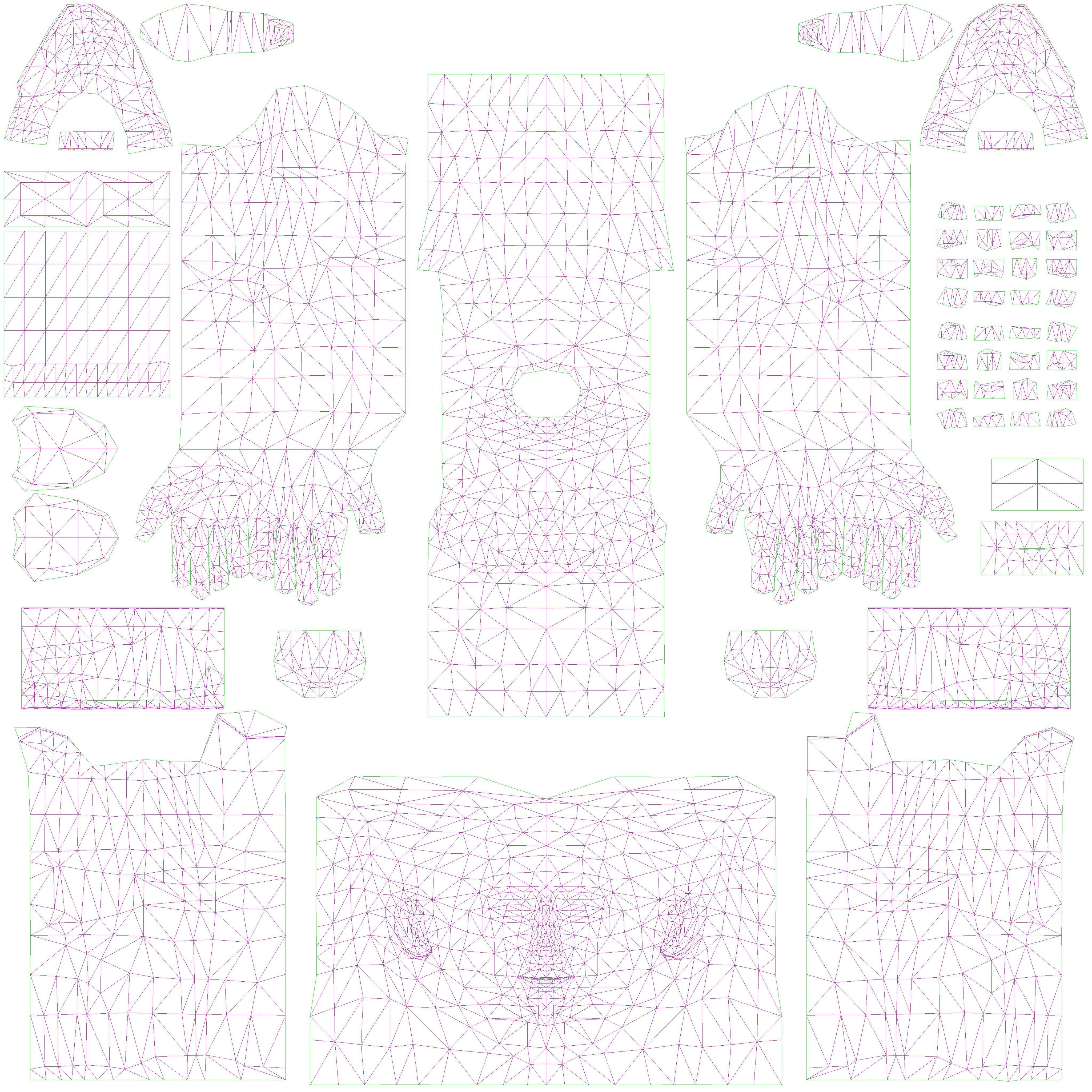 Woman 10 With 52 Animations 32 Morphs Low-poly 3D model_21