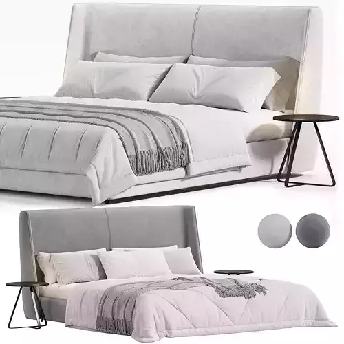 Echo Bed by Domkapa 3D model