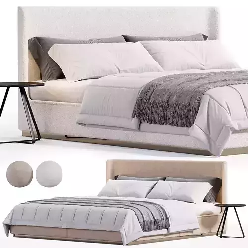 Kelsi Bed 3D model
