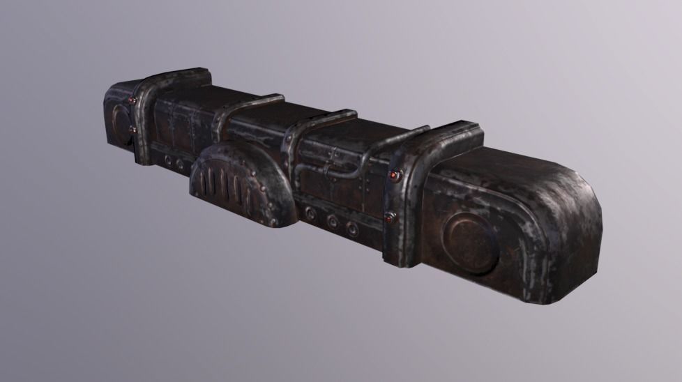 Demo Trim Low-poly 3D model_2