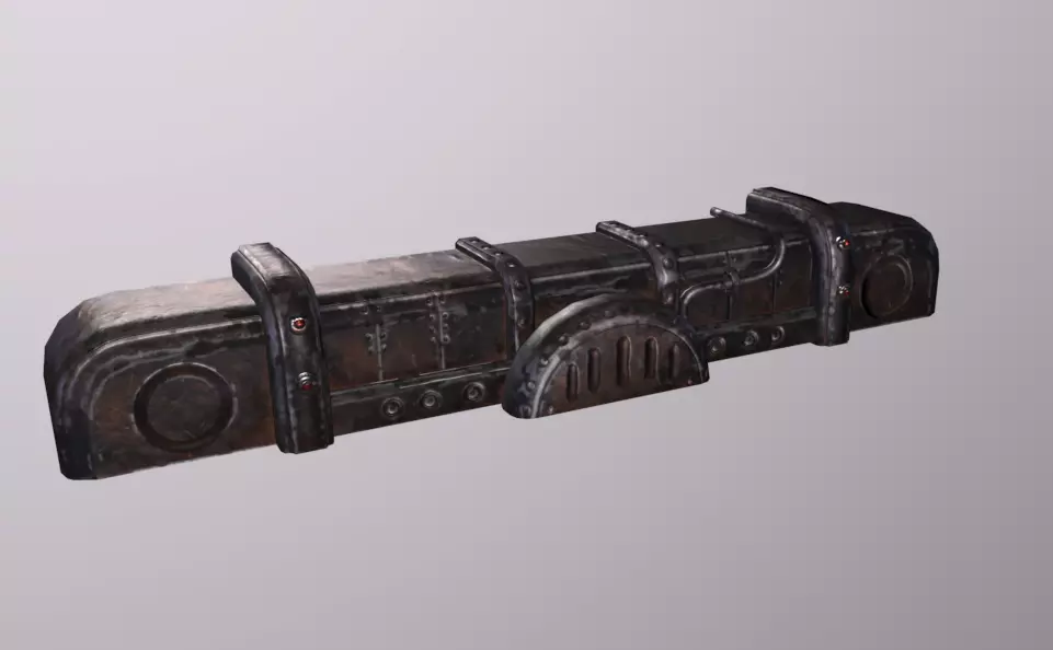 Demo Trim Low-poly 3D model_0