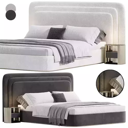 Voyage Royal Bed 3D model