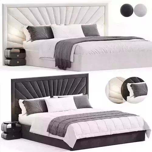 Bed KRMP 03 3D model