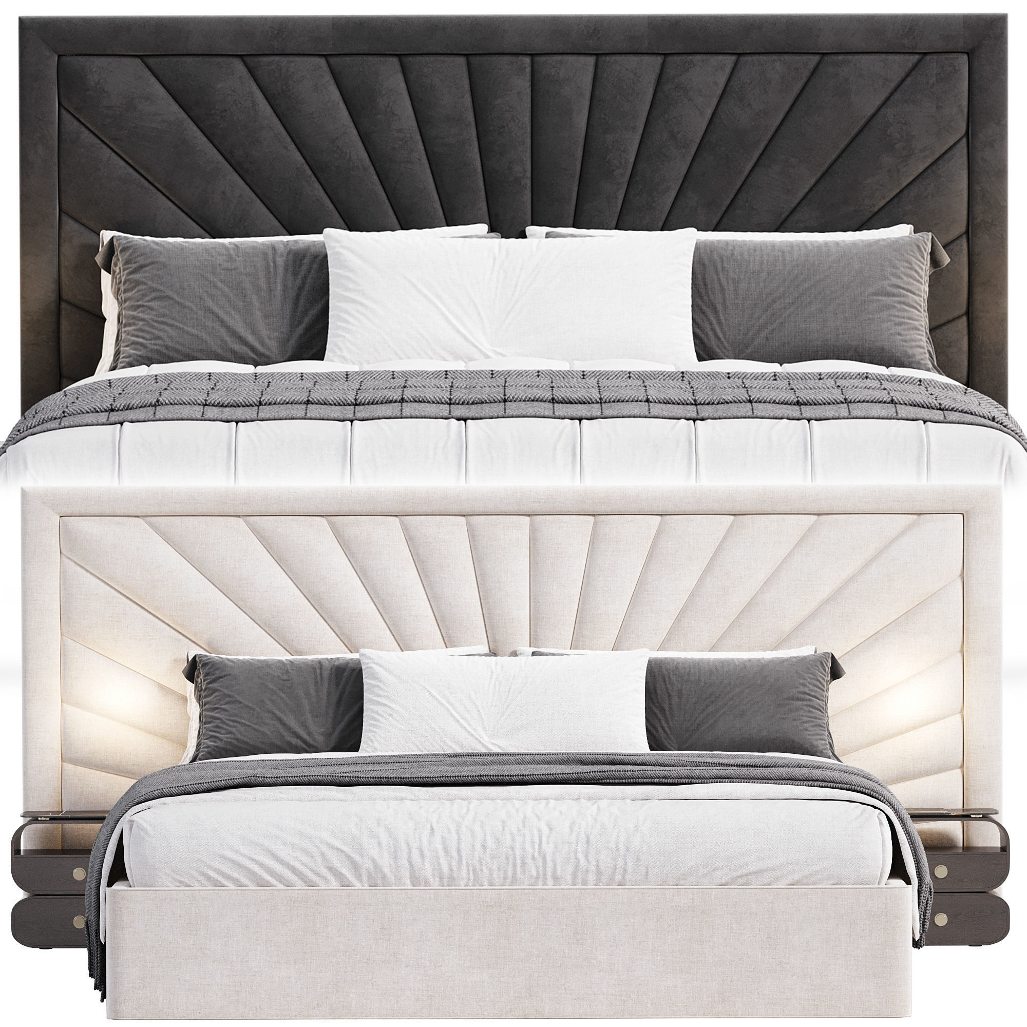 Bed KRMP 03 3D model_3