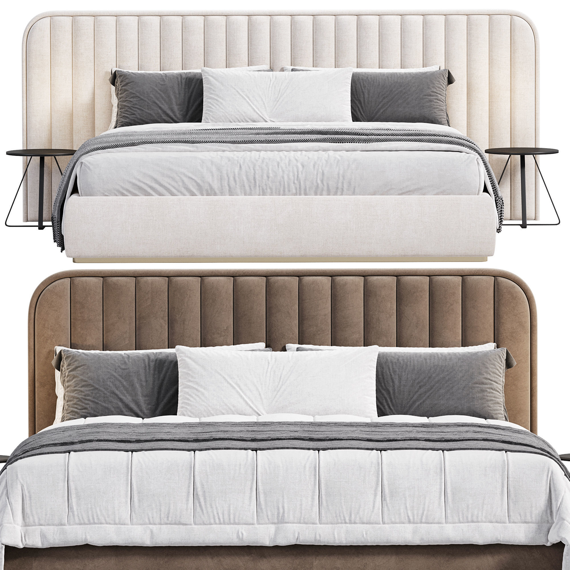 Bed KRMP 01 3D model_3