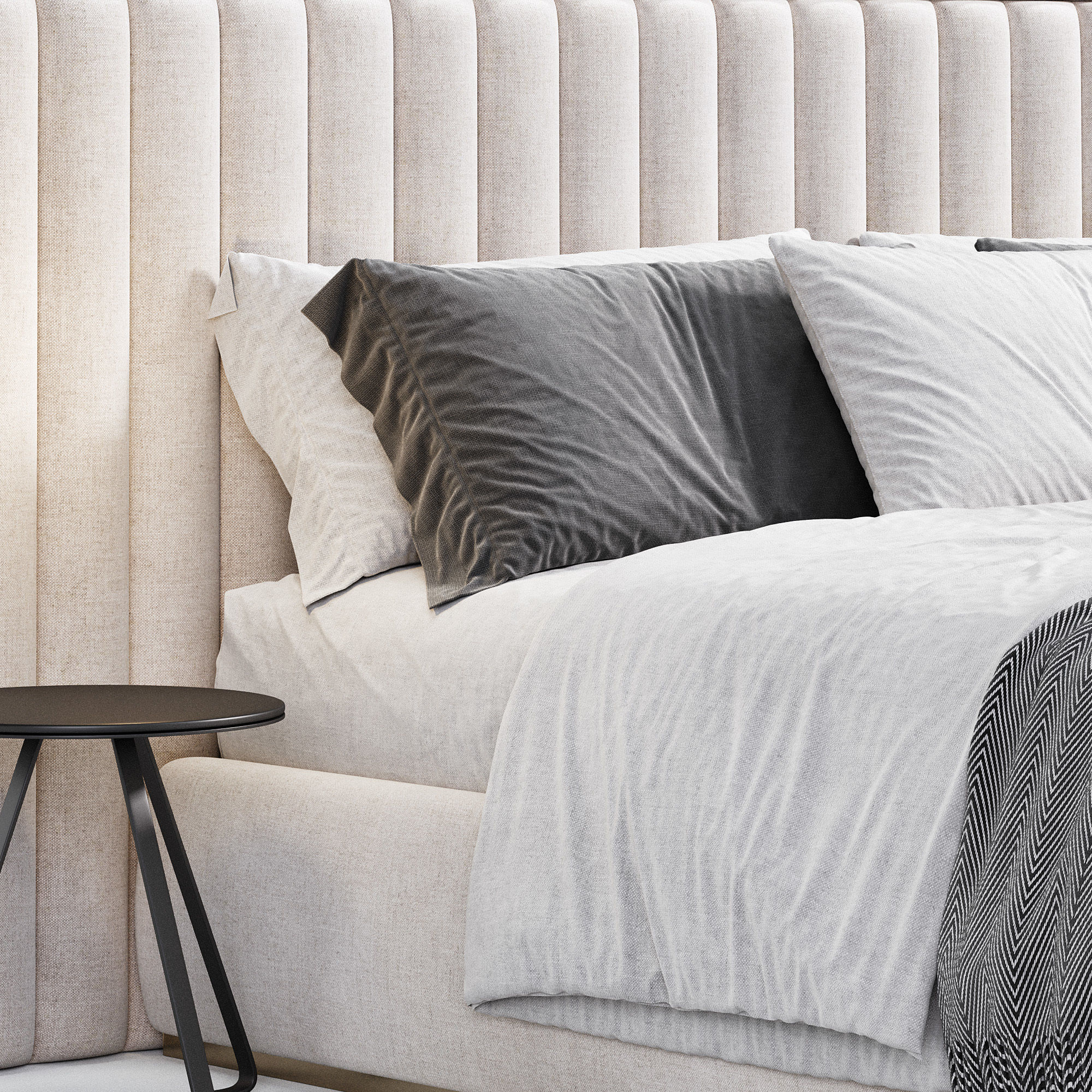 Bed KRMP 01 3D model_2