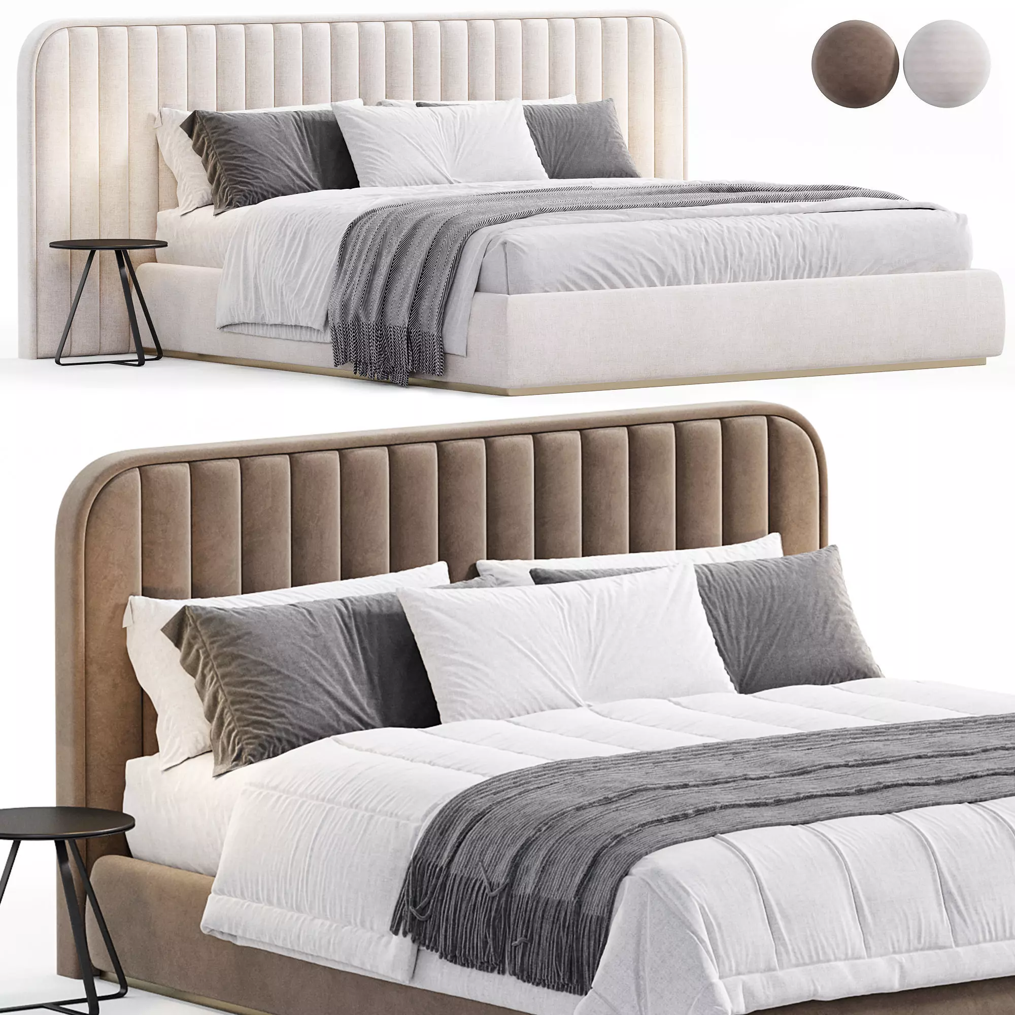 Bed KRMP 01 3D model_0