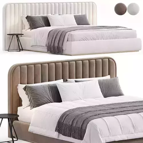 Bed KRMP 01 3D model Bed KRMP 01 3D model