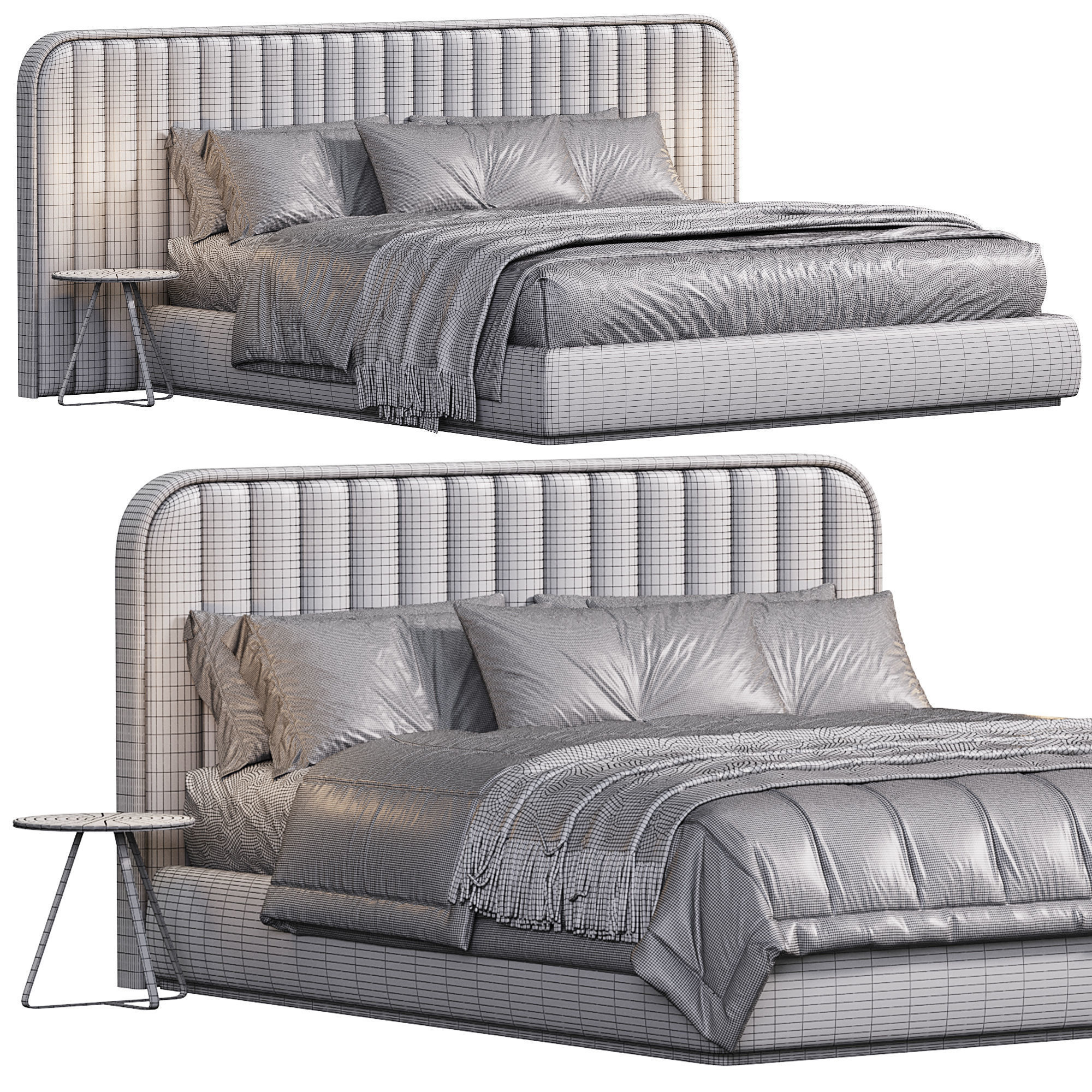 Bed KRMP 01 3D model_5