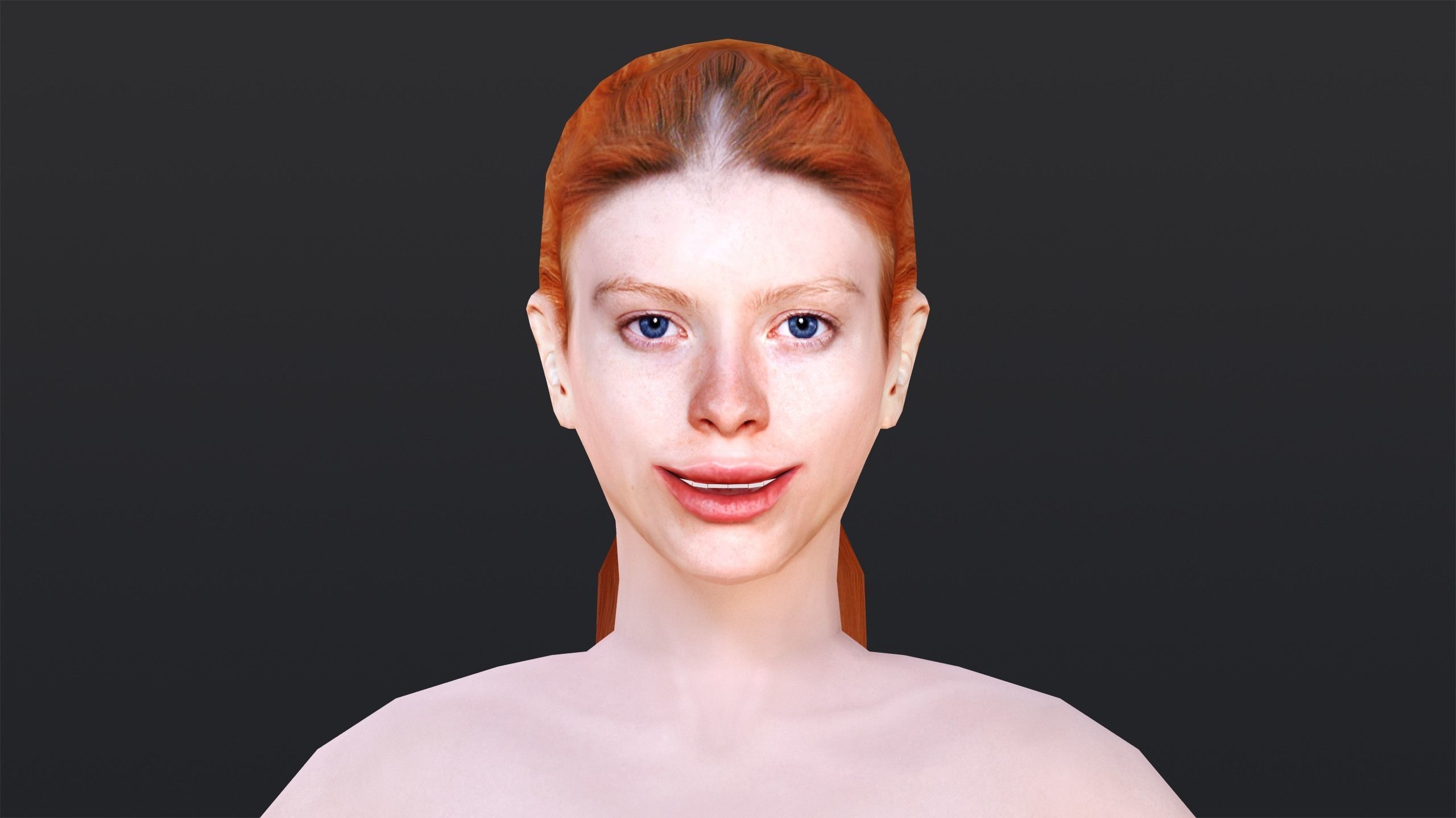 Woman 6 To 10 With 52 Animations 32 Morphs 3D Model Collection_15