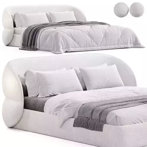 Clip bed by Ditre Italia 3D model