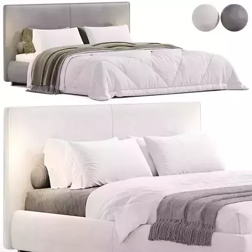Flexform Magnum Bed 3D model