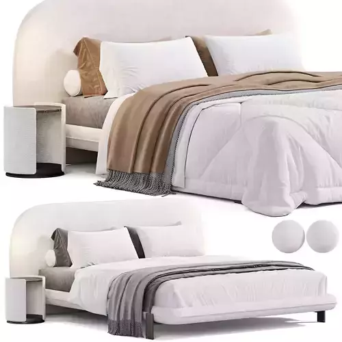Wabi Bed by Sabaitalia 3D model