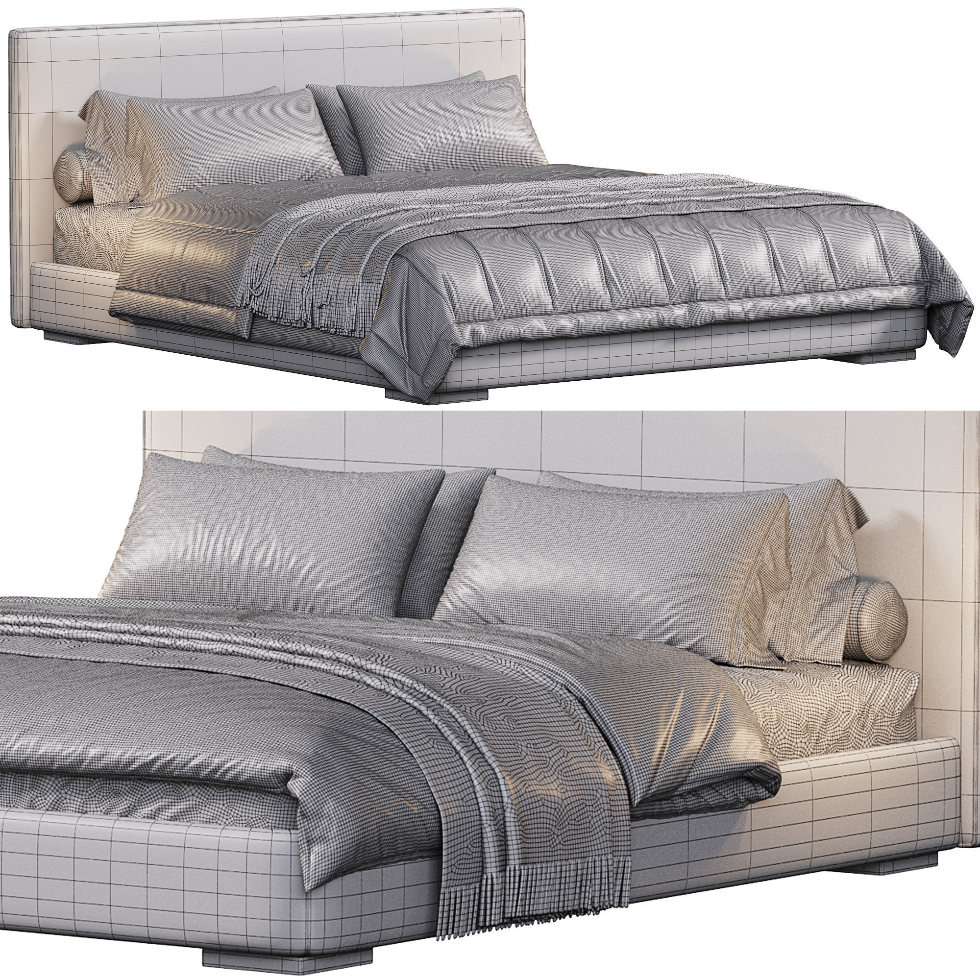 Meridiani stone bed 3D model_4