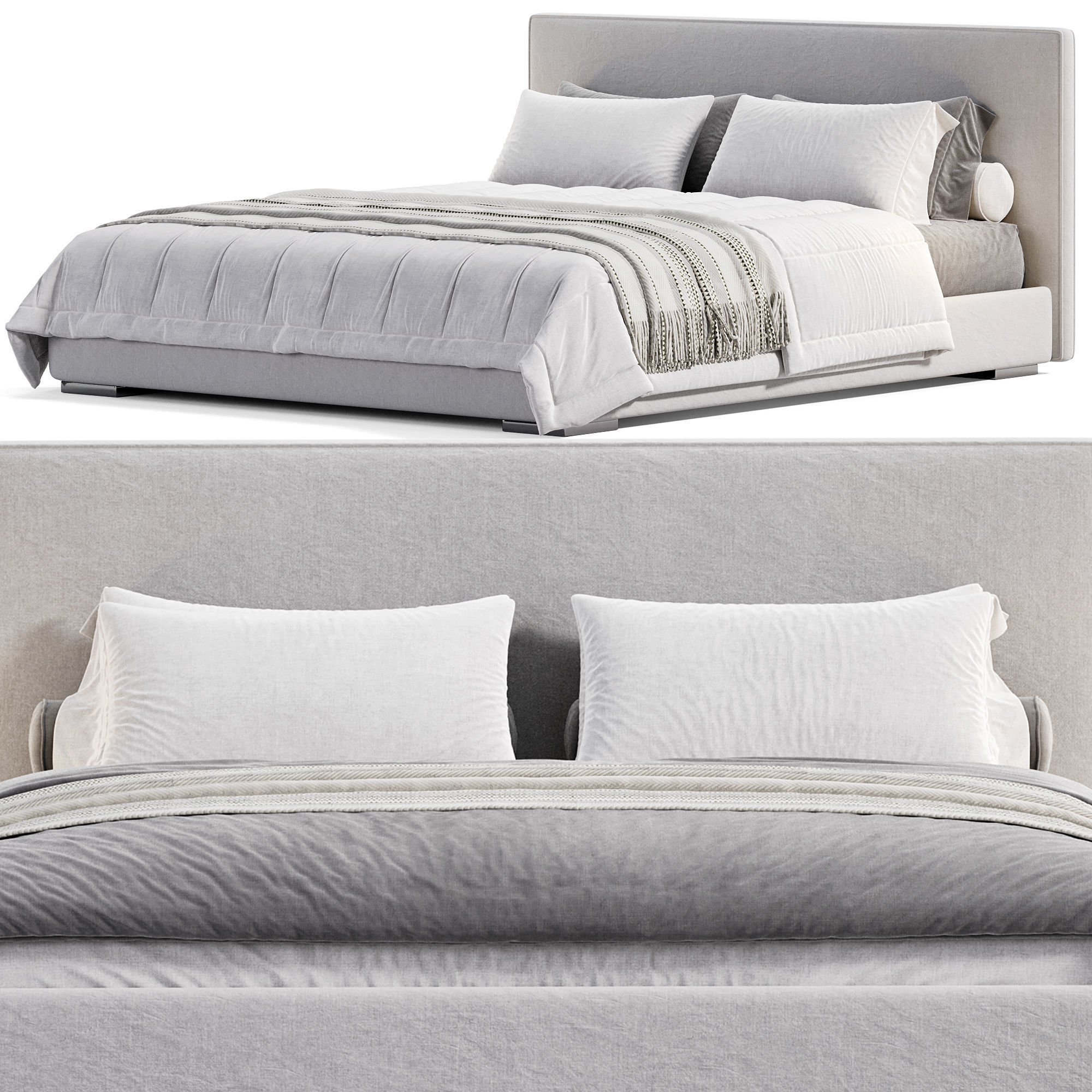 Meridiani stone bed 3D model_1