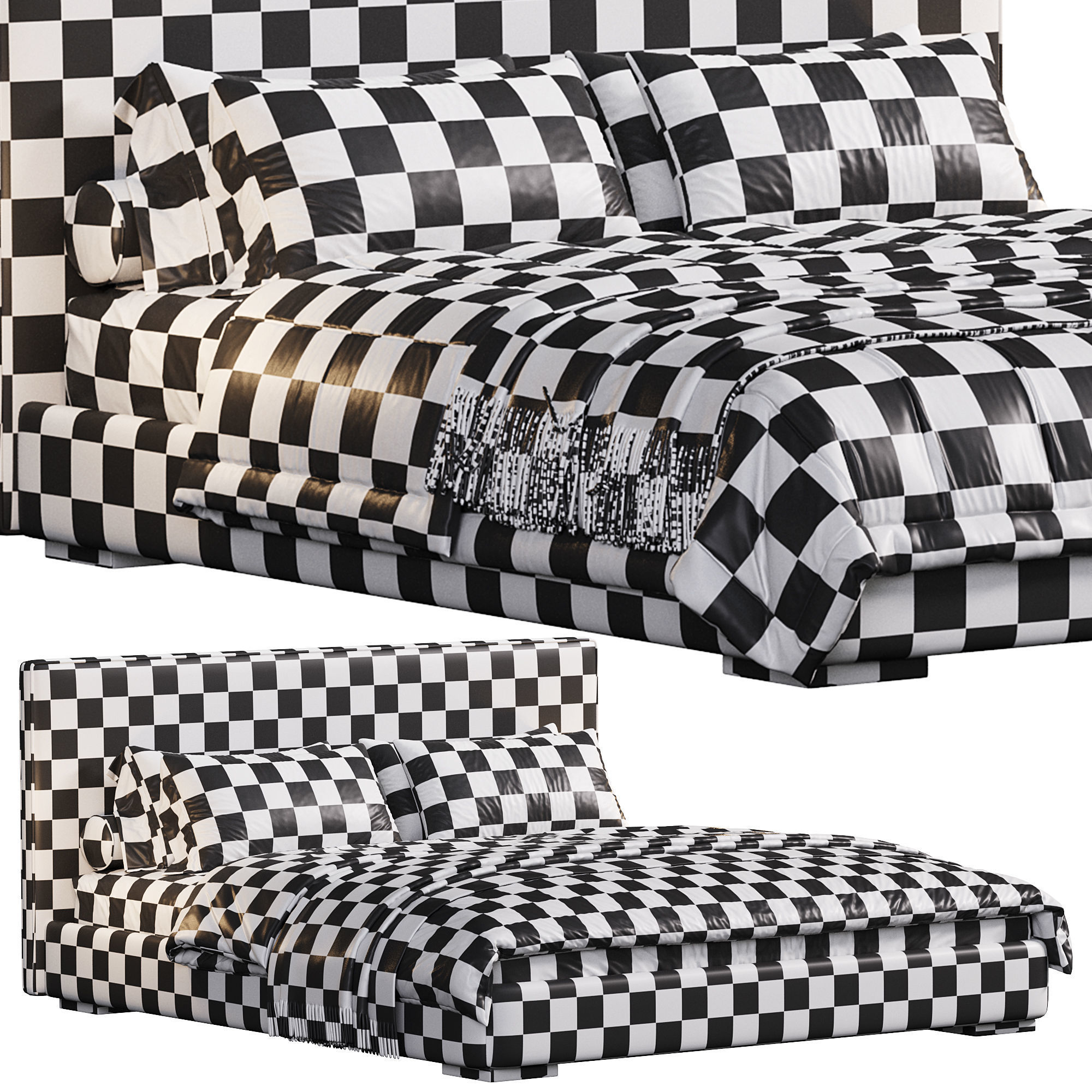 Meridiani stone bed 3D model_5