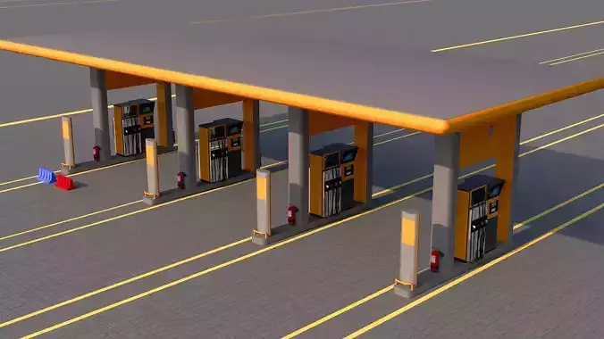 Gas station