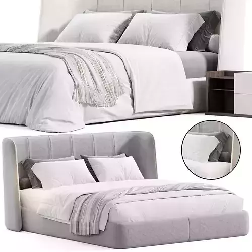 Basket bed by Bonaldo 3D model