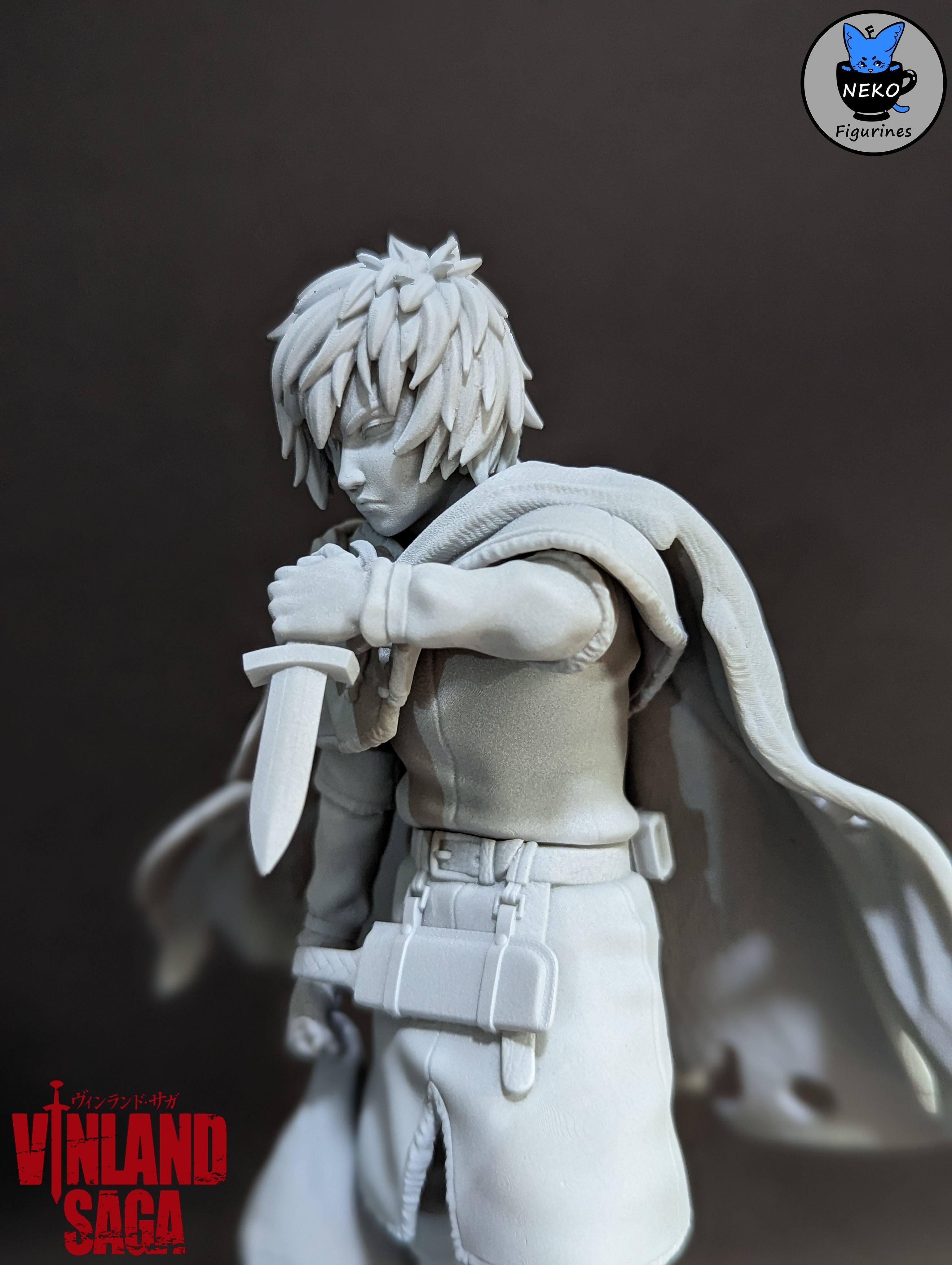 Thorfinn Karlsefni - VINLAND SAGA Anime Figurine STL  3D print model_9
