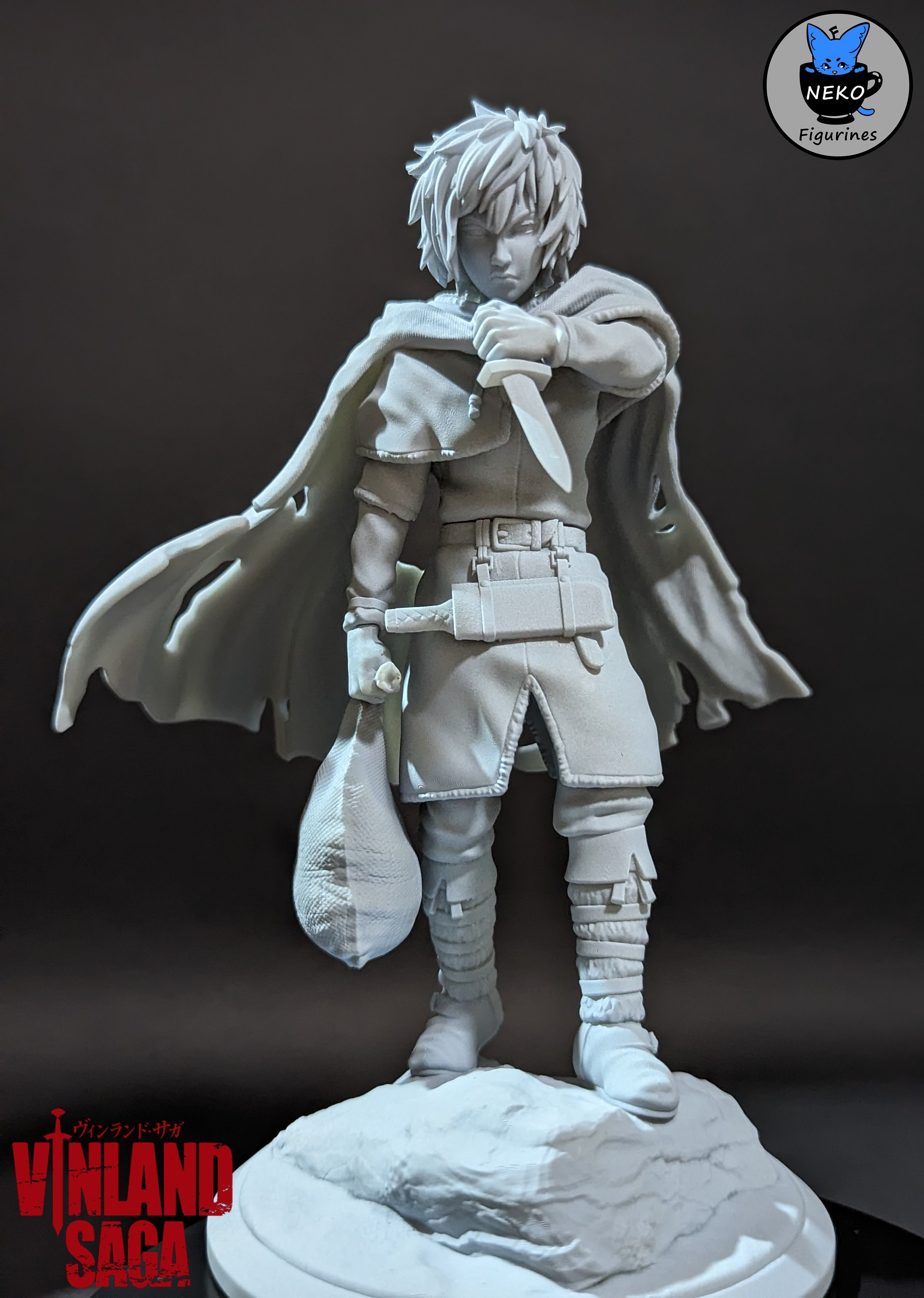 Thorfinn Karlsefni - VINLAND SAGA Anime Figurine STL  3D print model_17