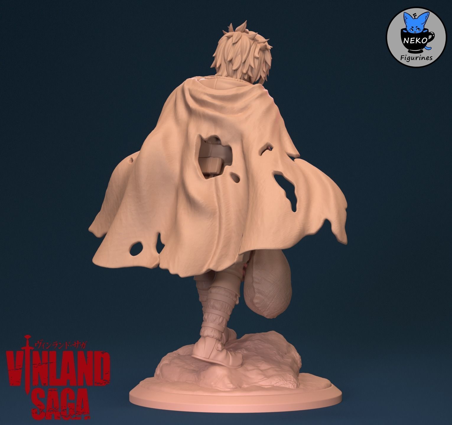 Thorfinn Karlsefni - VINLAND SAGA Anime Figurine STL  3D print model_20