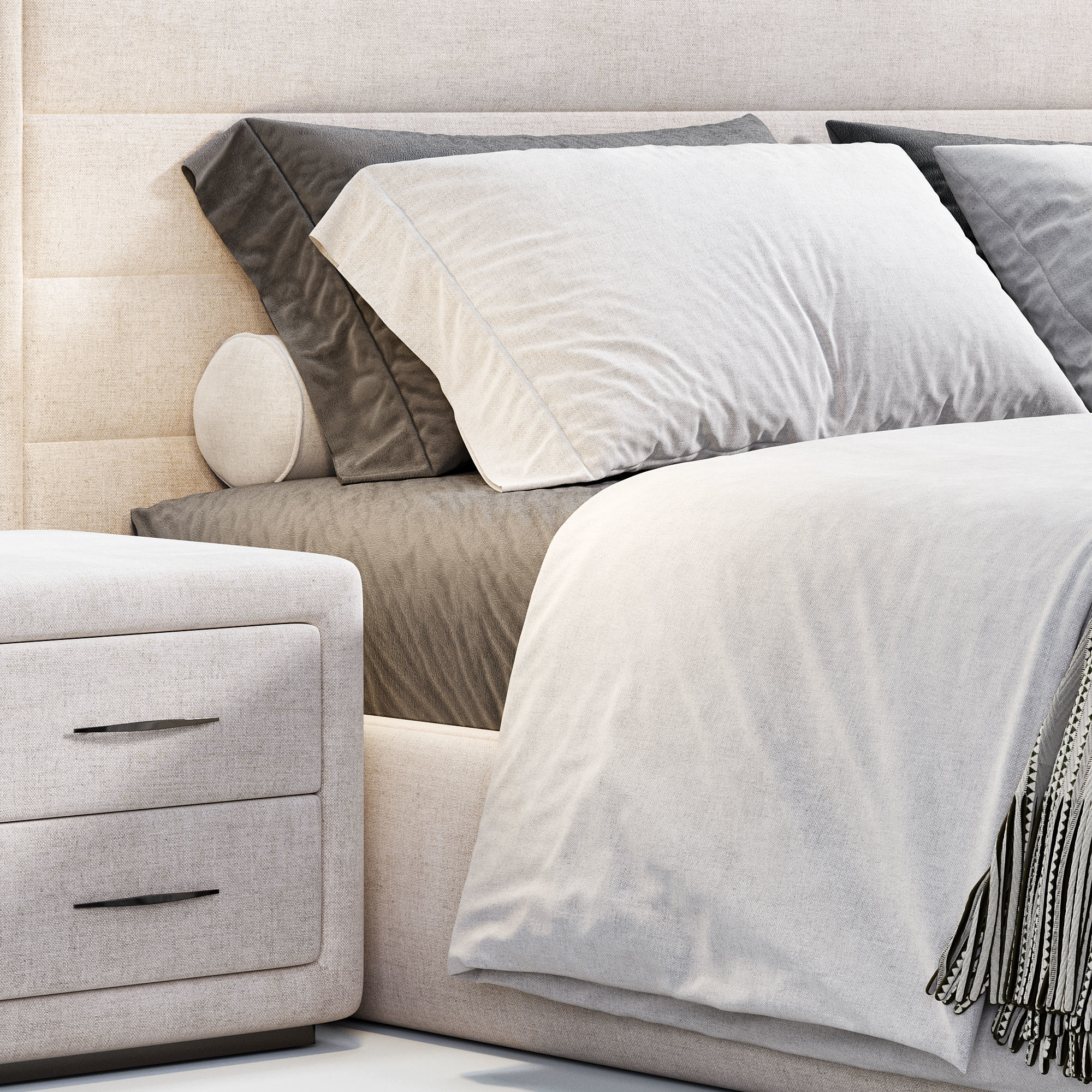 Nayrobi bed 3D model_2