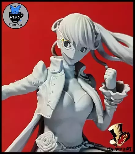 Kasumi Yoshizawa  - PERSONA 5 Royal Anime Figurine STL 3D print model