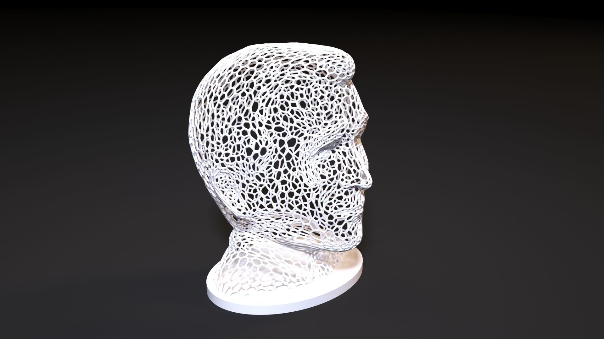 George W Bush 3D print model_6