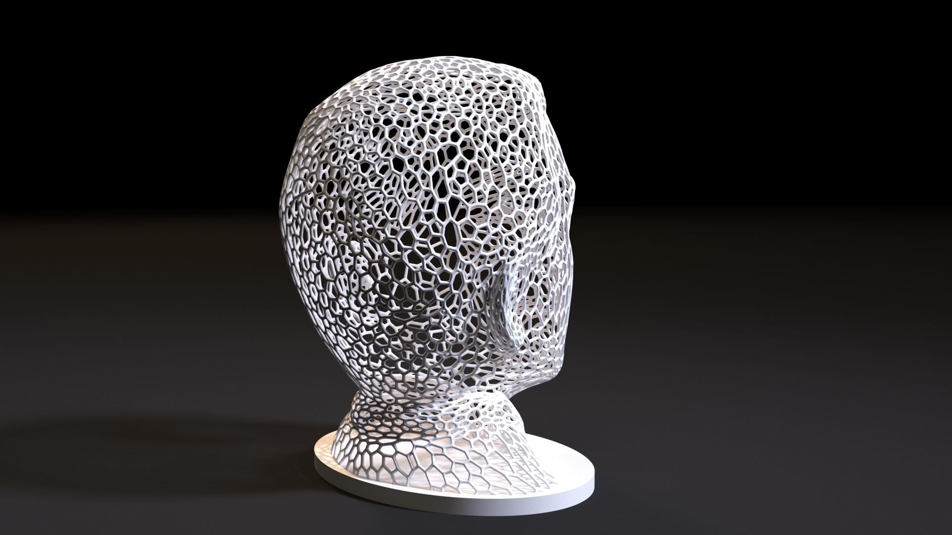 George W Bush 3D print model_4