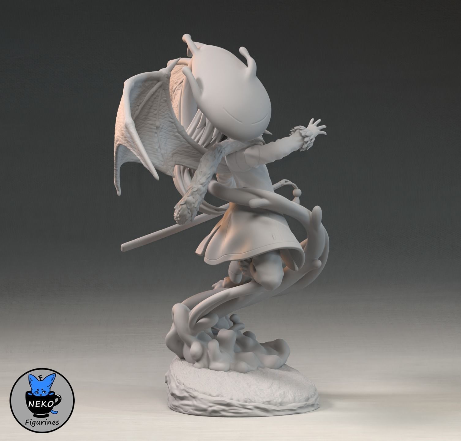 Rimuru Tempest - Reincarnated as a Slime Anime Figurine STL 3D print model_25