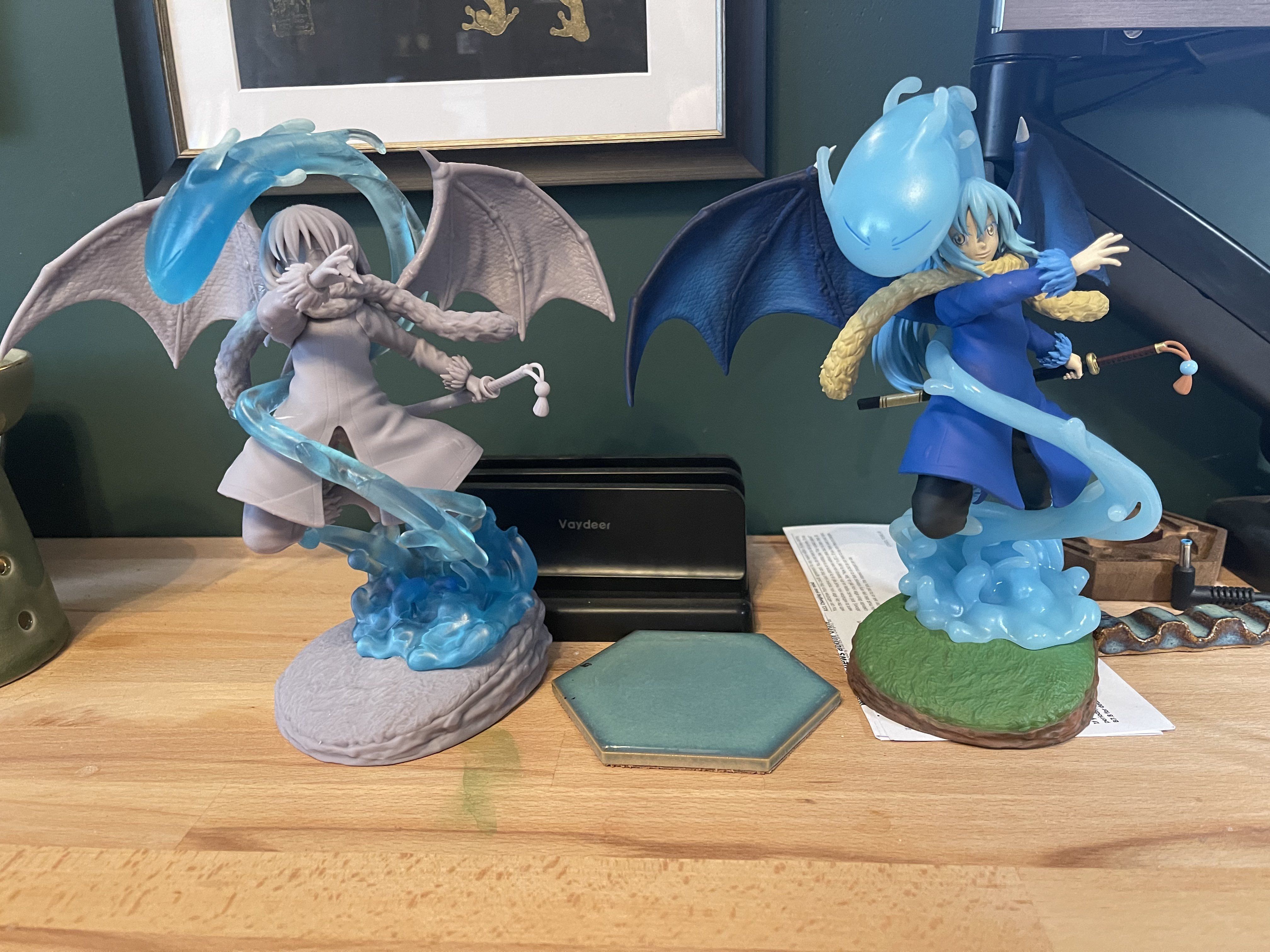 Rimuru Tempest - Reincarnated as a Slime Anime Figurine STL 3D print model_3