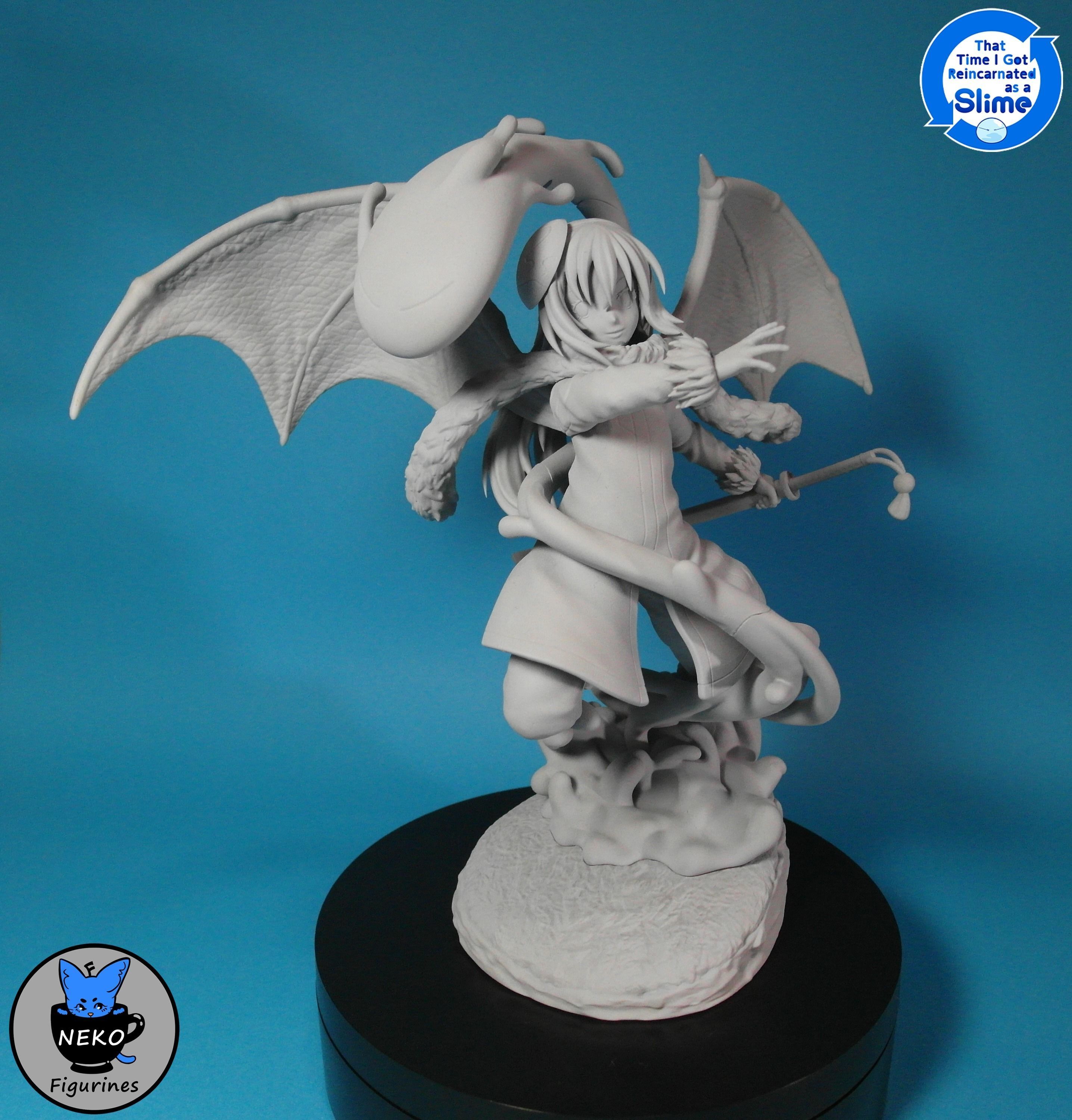 Rimuru Tempest - Reincarnated as a Slime Anime Figurine STL 3D print model_16