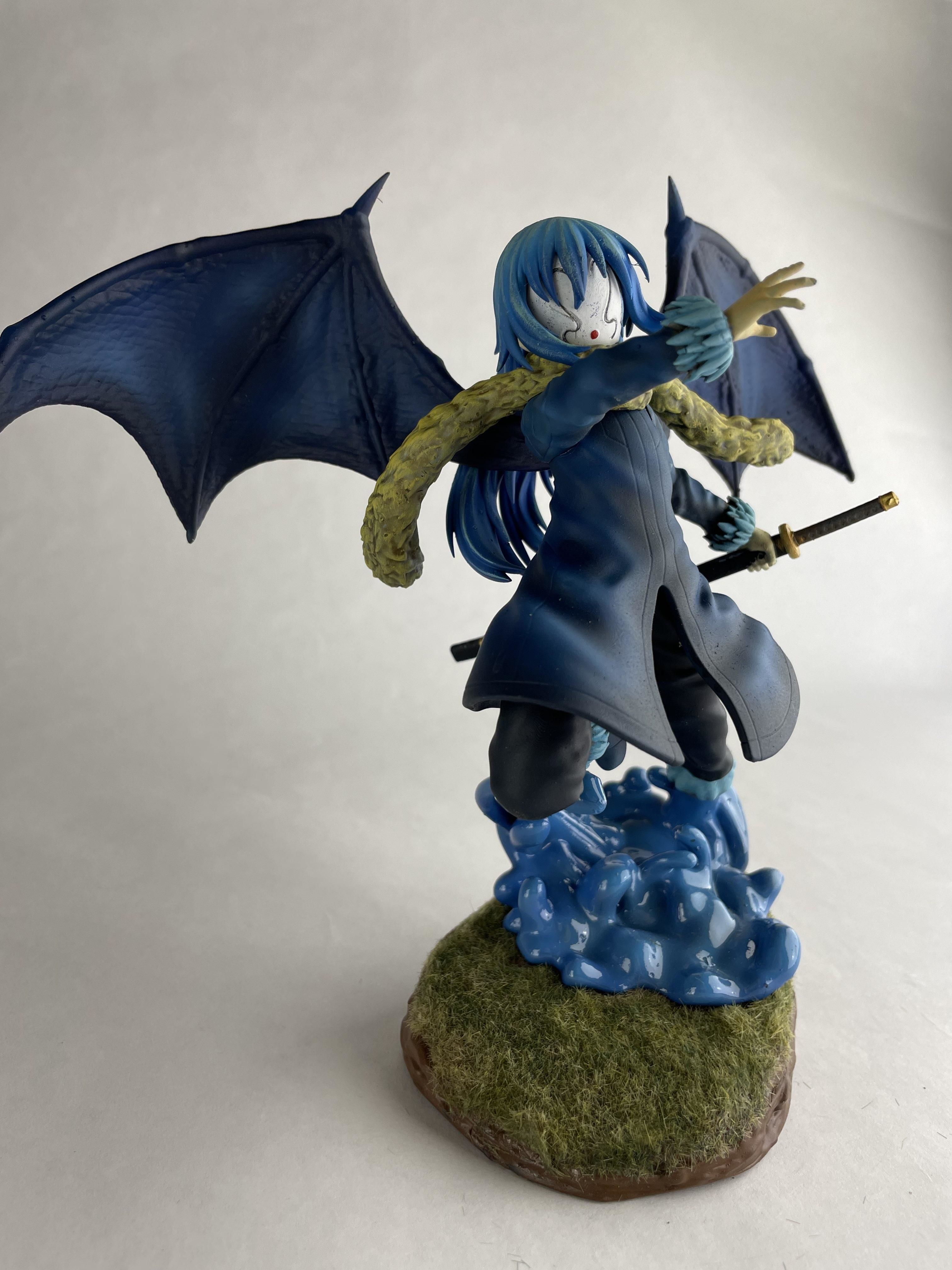 Rimuru Tempest - Reincarnated as a Slime Anime Figurine STL 3D print model_4