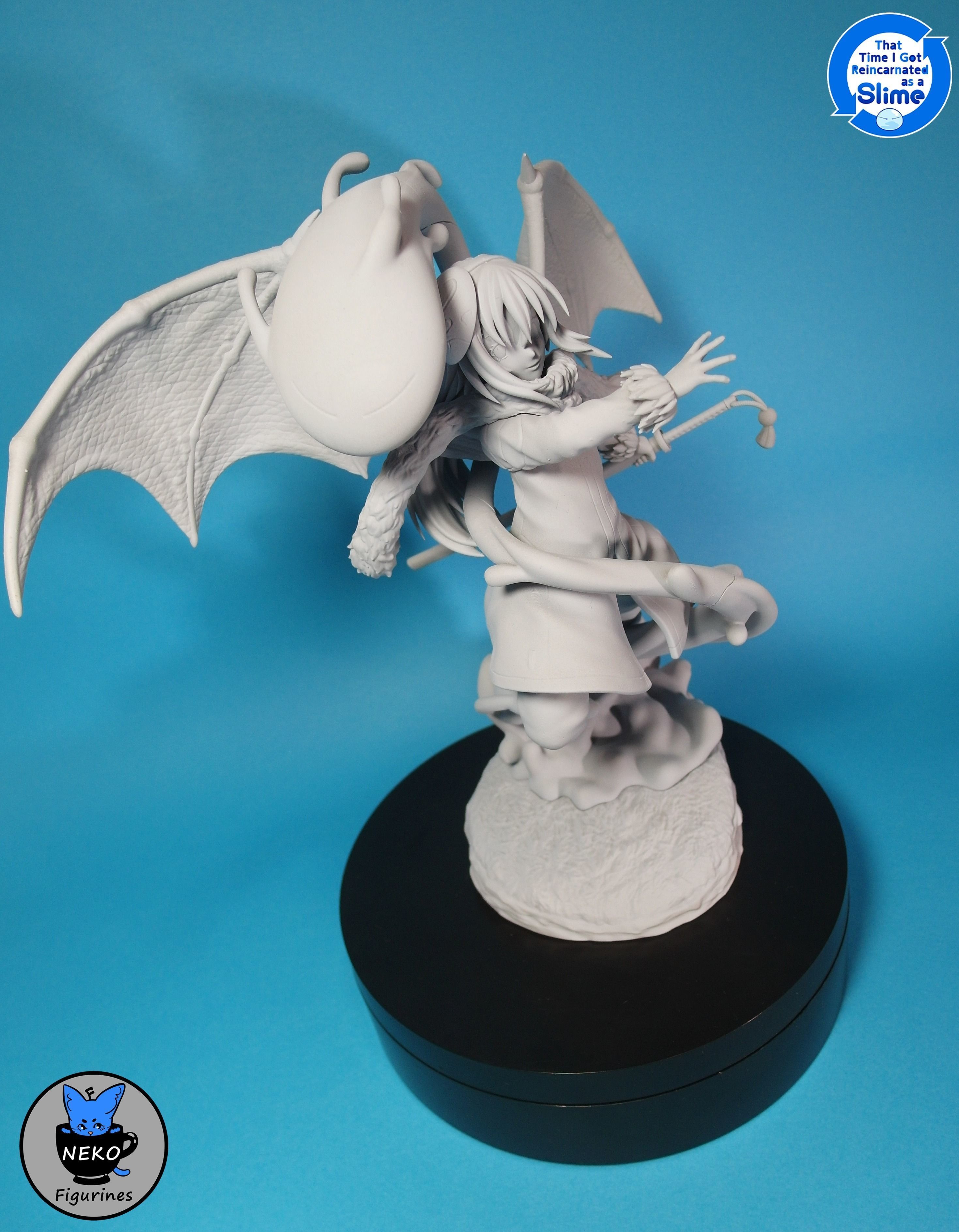 Rimuru Tempest - Reincarnated as a Slime Anime Figurine STL 3D print model_19