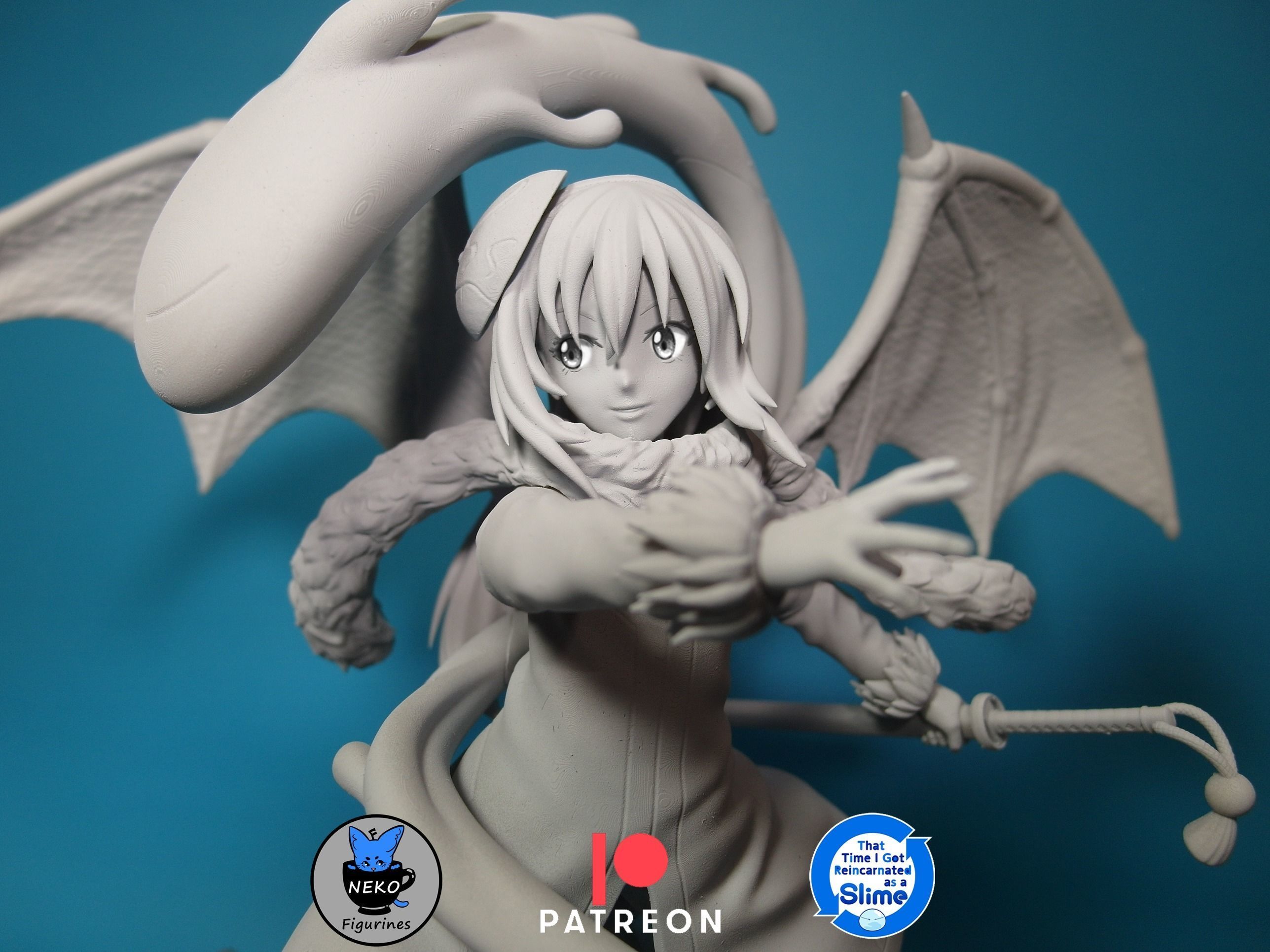 Rimuru Tempest - Reincarnated as a Slime Anime Figurine STL 3D print model_2
