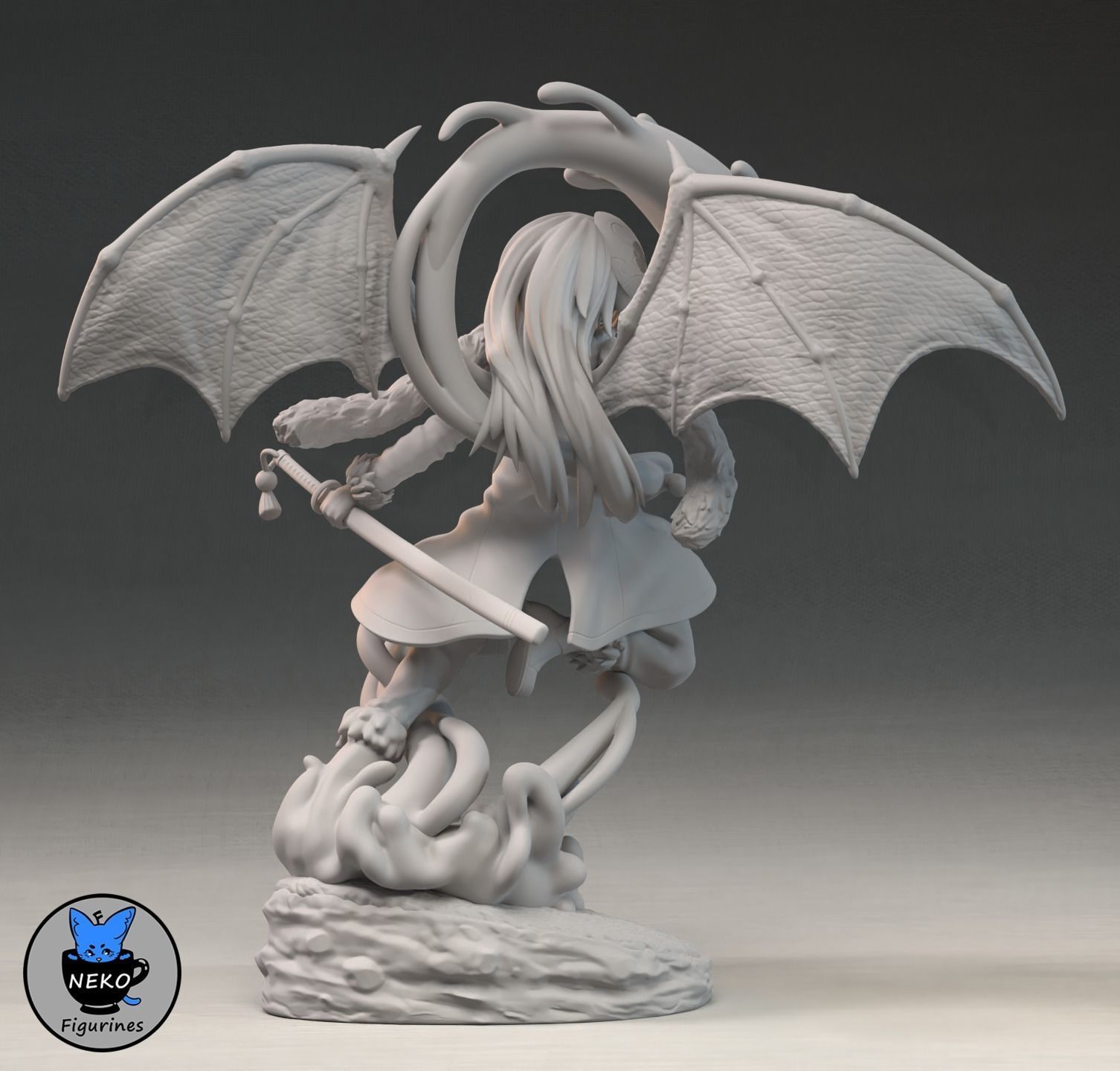 Rimuru Tempest - Reincarnated as a Slime Anime Figurine STL 3D print model_24