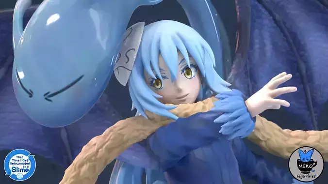 Rimuru Tempest - Reincarnated as a Slime Anime Figurine STL