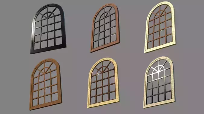 PBR Arched Window