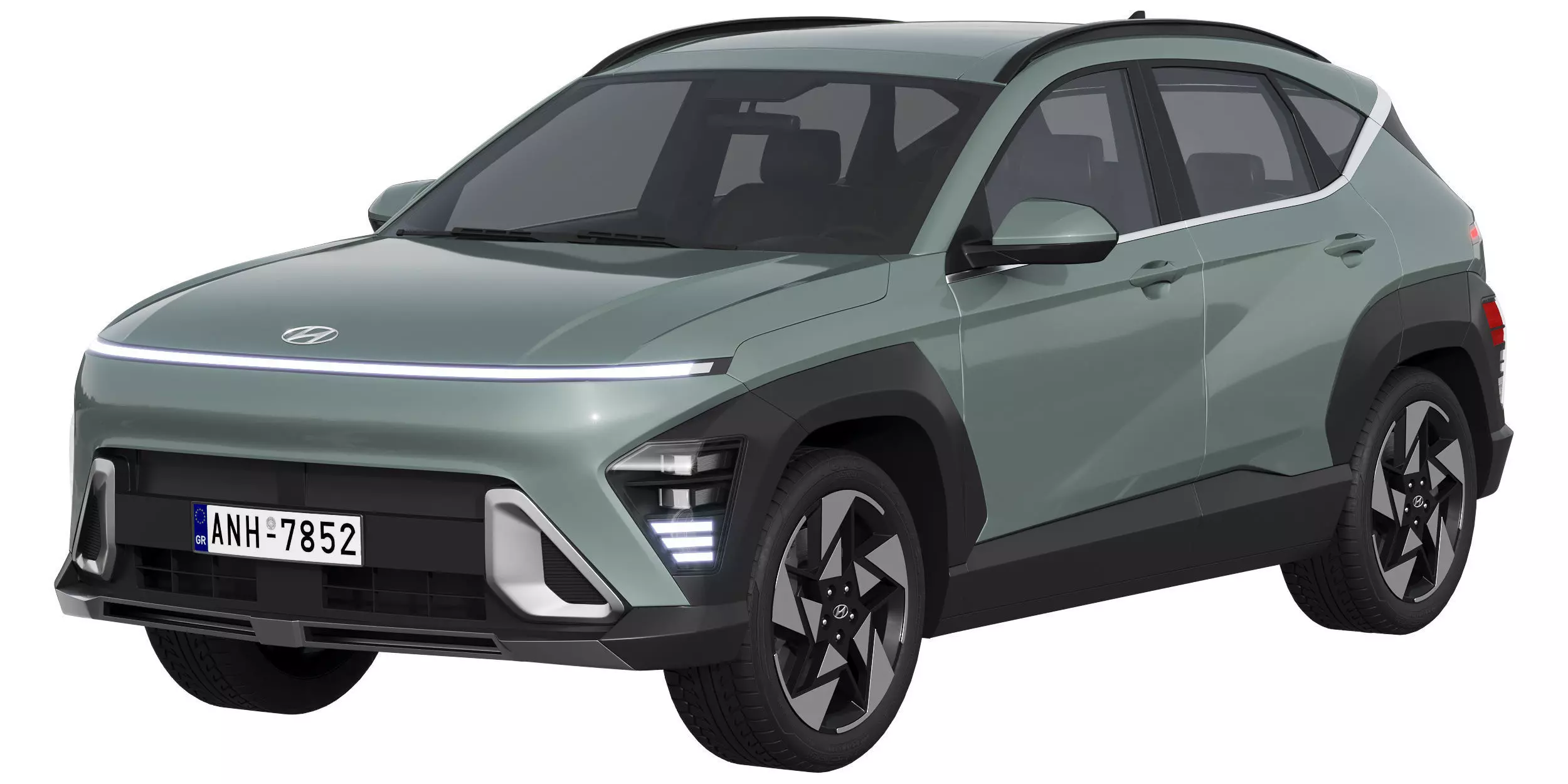 Hyundai Kona 2024 3D model_0