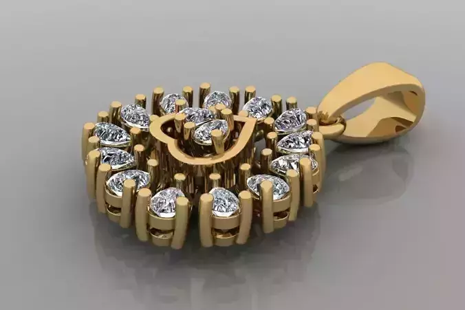 FASHION Pendent 3D print model