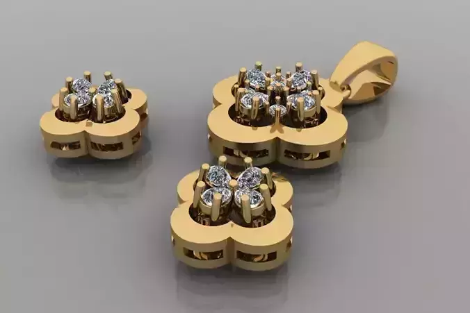 Fashion Pendent 3D print model