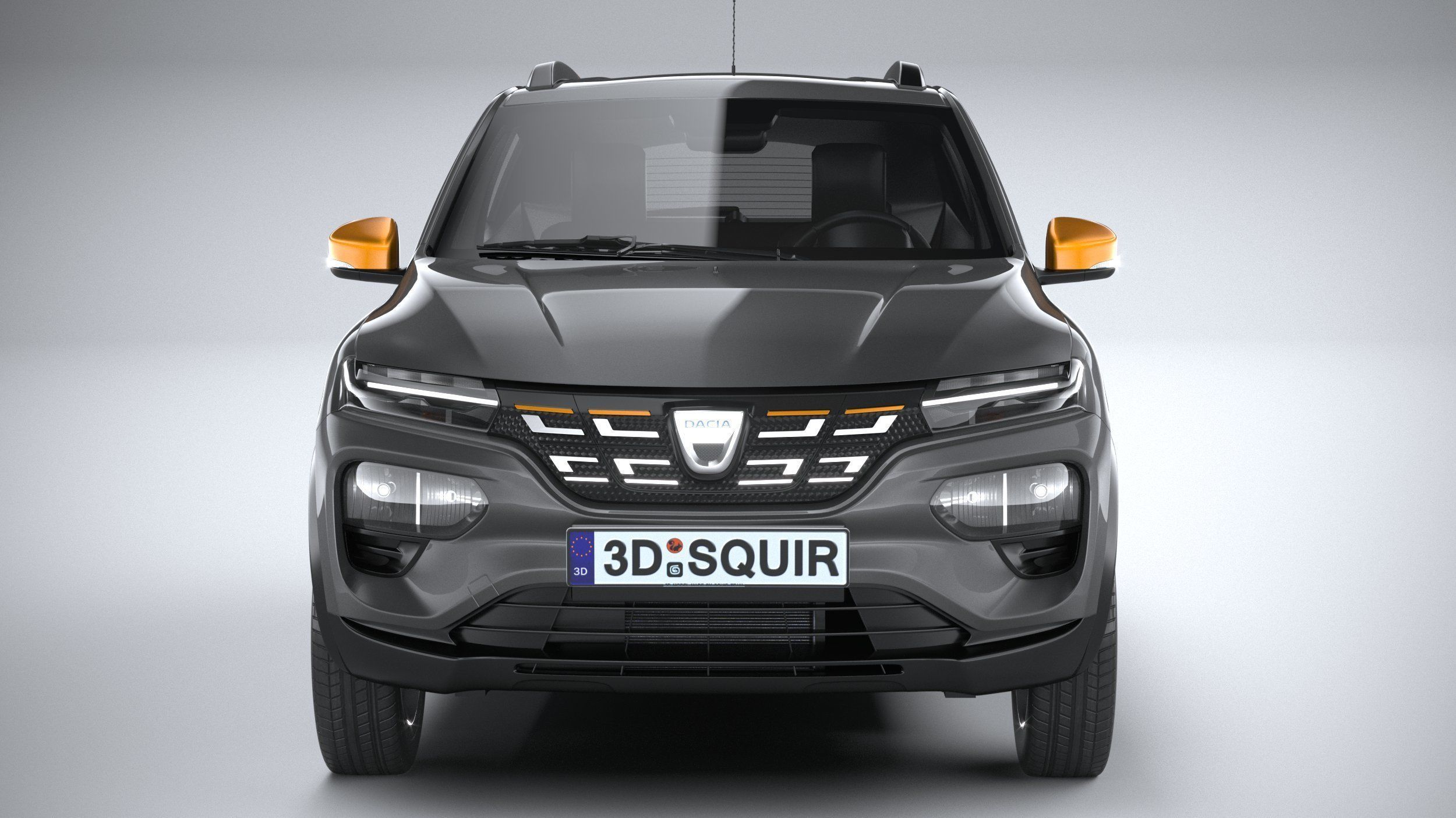 Dacia Spring 2022 3D model_13