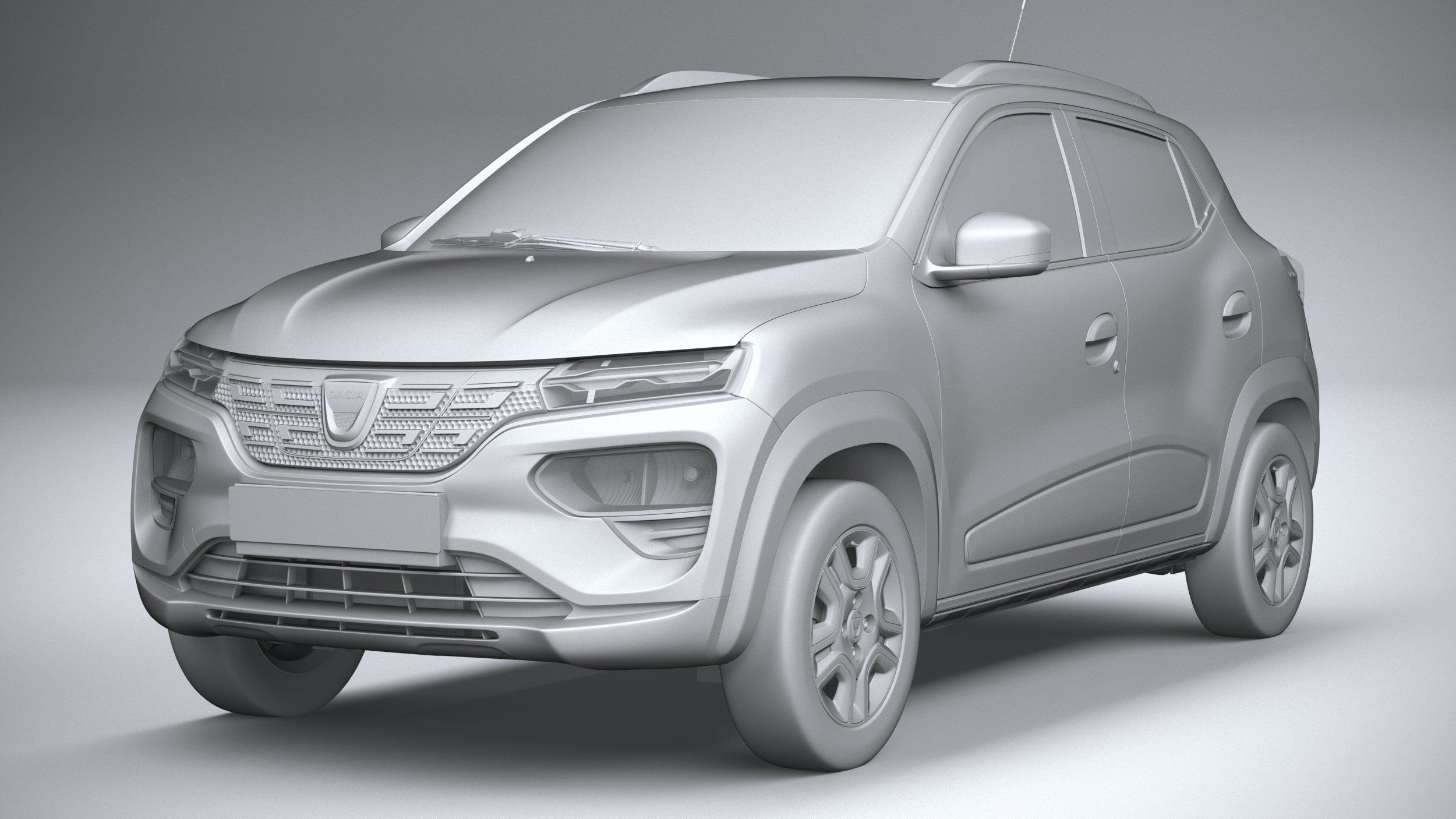 Dacia Spring 2022 3D model_20