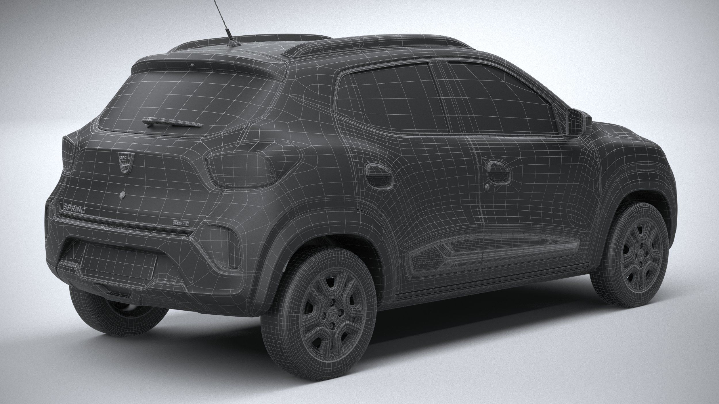 Dacia Spring 2022 3D model_29