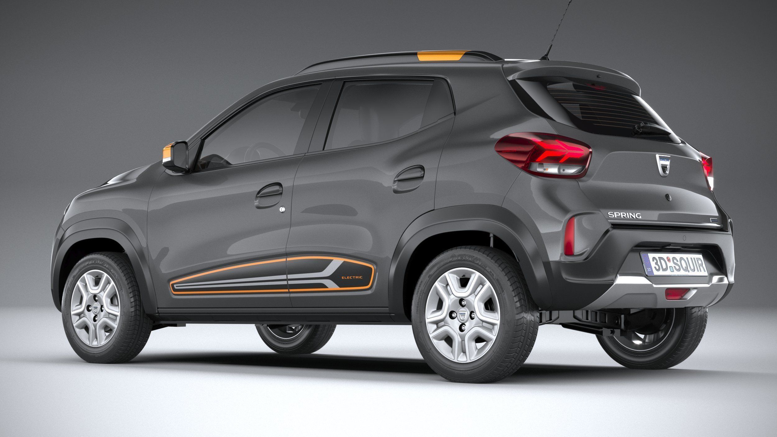 Dacia Spring 2022 3D model_5