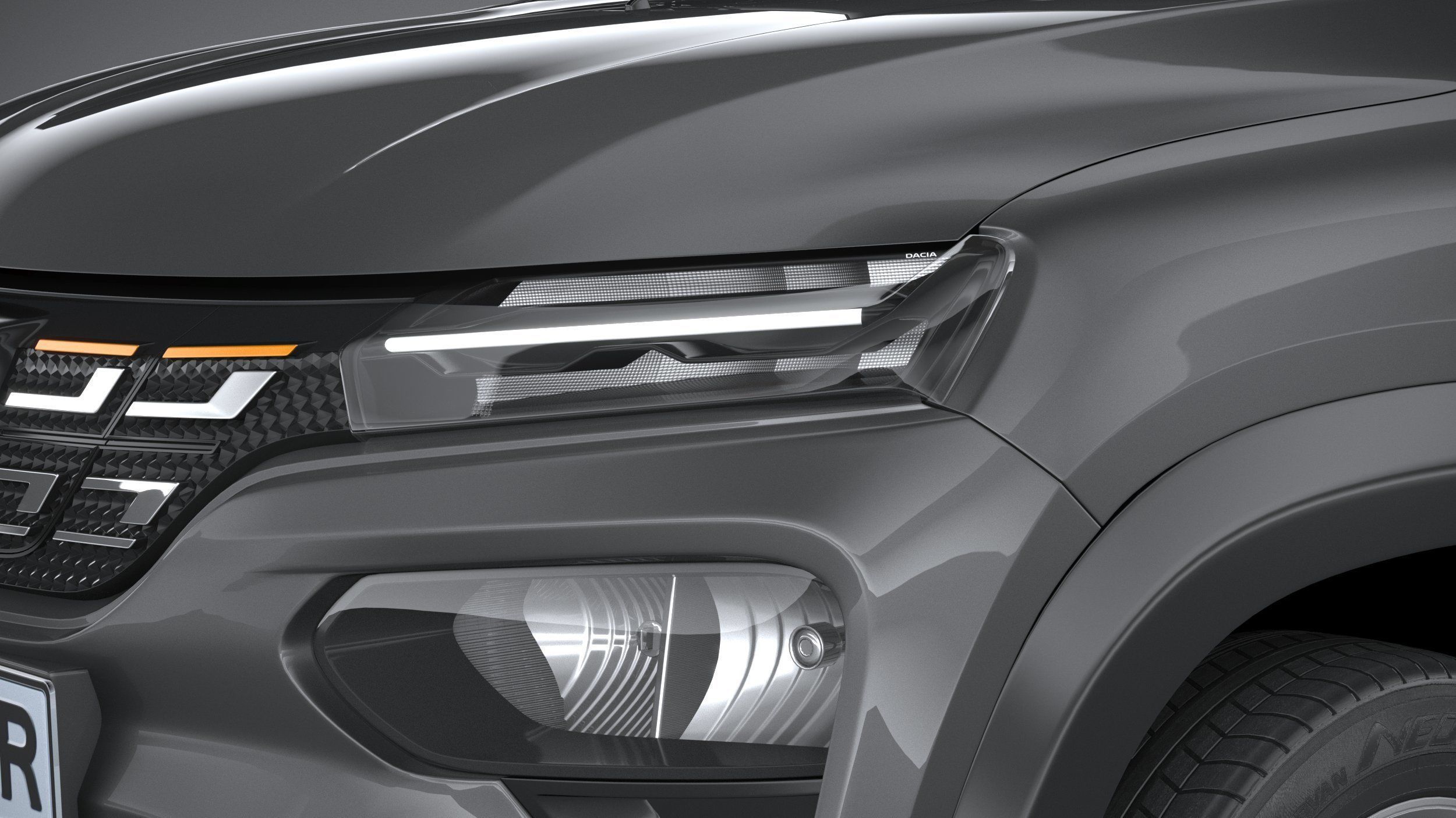 Dacia Spring 2022 3D model_14